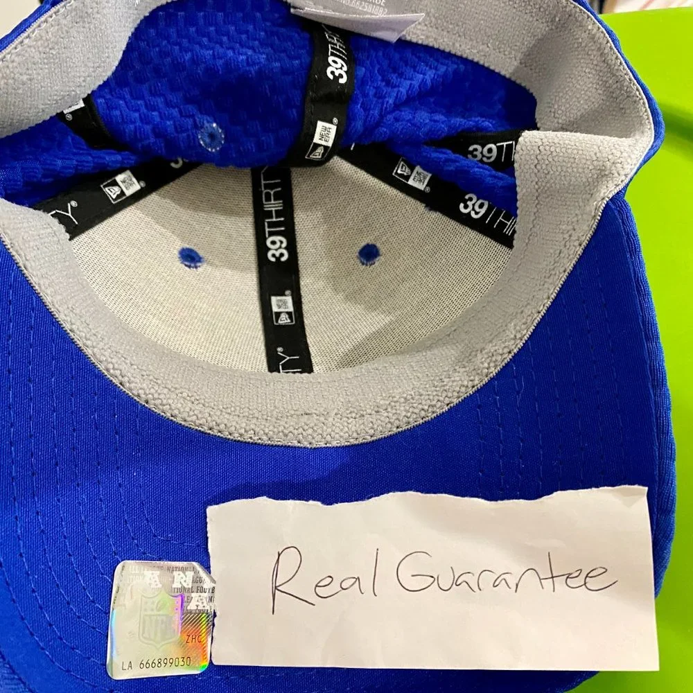 Nwt New Era Buffalo Bills Summer Tech 39thirty Loose Fit Hat Cap Josh Allen NFL - Picture 7 of 7